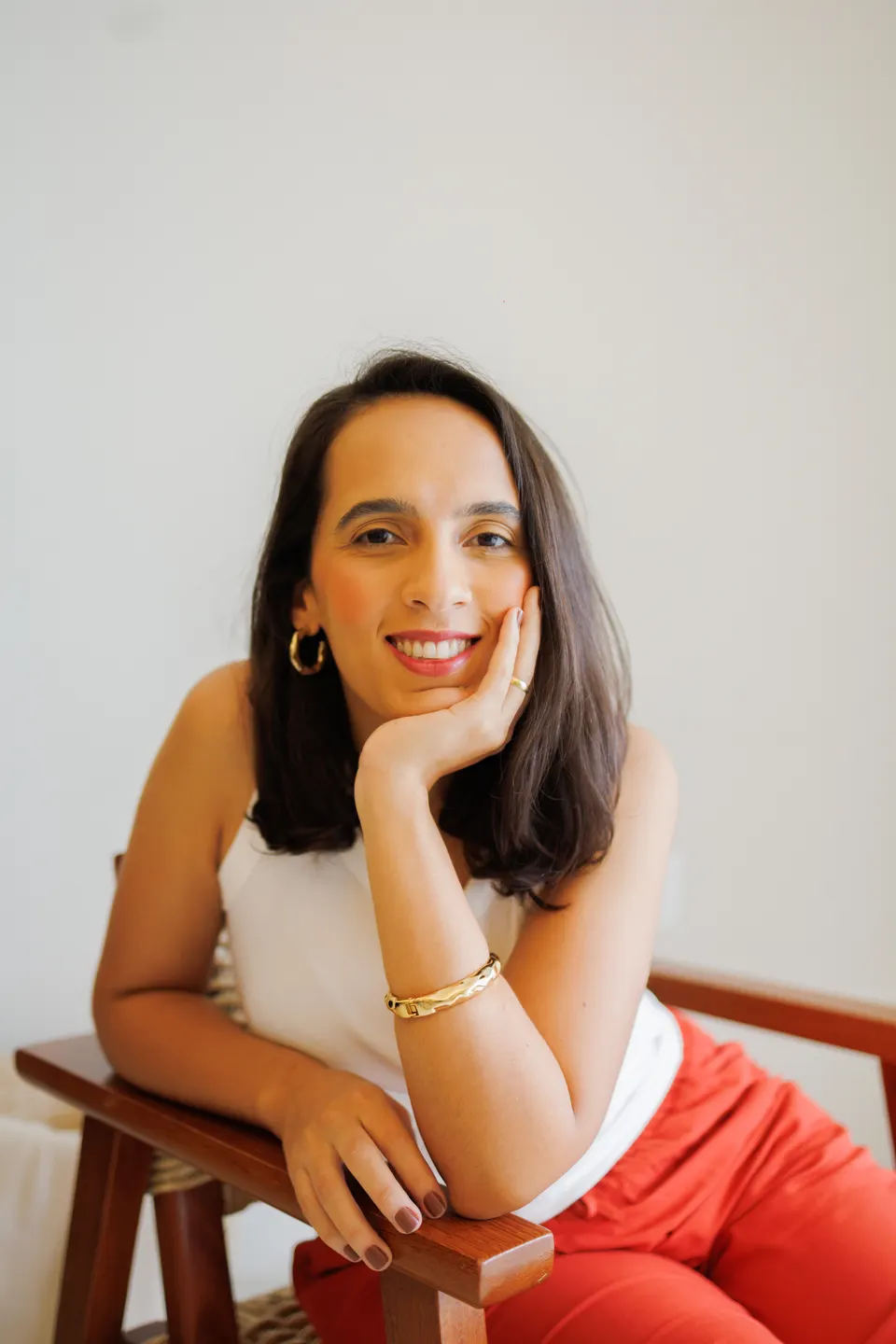 Retrato de Natália Innocencio, psicóloga